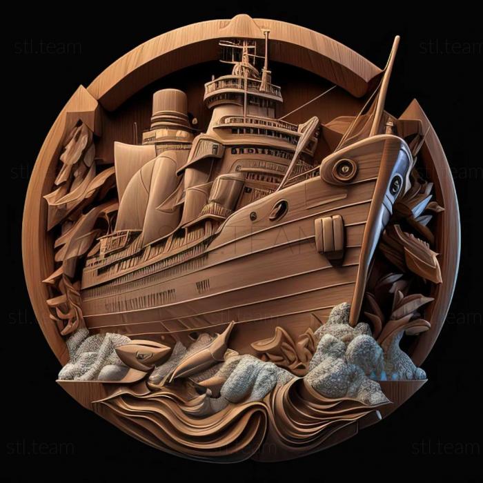 3D модель Гра World of Warships (STL)